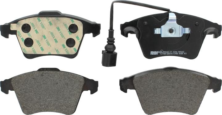 Ferodo FVR1642 - Тормозные колодки, дисковые, комплект abcparts.ee