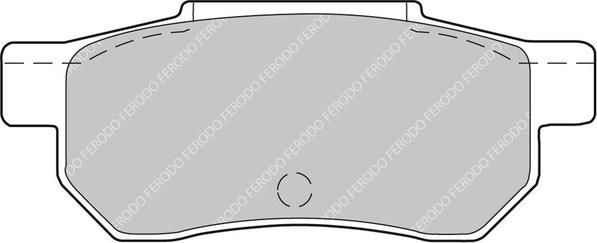 Ferodo Racing FCP472H - Тормозные колодки, дисковые, комплект abcparts.ee