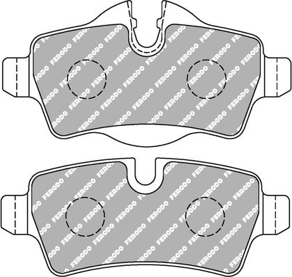 Ferodo Racing FCP1975H - Тормозные колодки, дисковые, комплект abcparts.ee