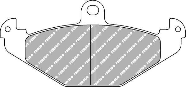 Ferodo Racing FCP1560H - Тормозные колодки, дисковые, комплект abcparts.ee