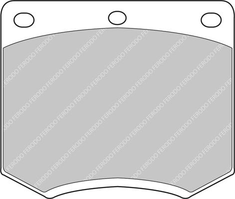 Ferodo Racing FCP167C - Тормозные колодки, дисковые, комплект abcparts.ee