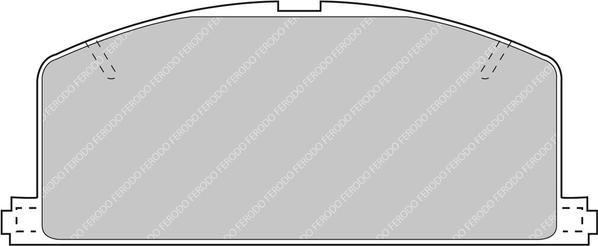 Ferodo Racing FCP308H - Тормозные колодки, дисковые, комплект abcparts.ee