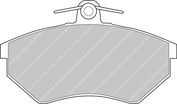 Ferodo Racing FCP775H - Тормозные колодки, дисковые, комплект abcparts.ee