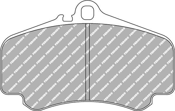 Ferodo Racing FDS1438 - Тормозные колодки, дисковые, комплект abcparts.ee