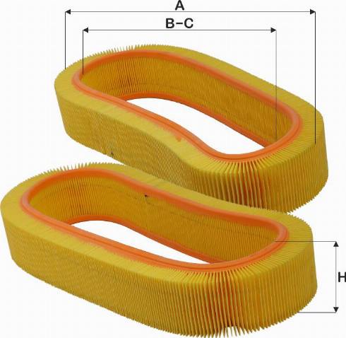 4U 33012MR - Воздушный фильтр двигателя abcparts.ee