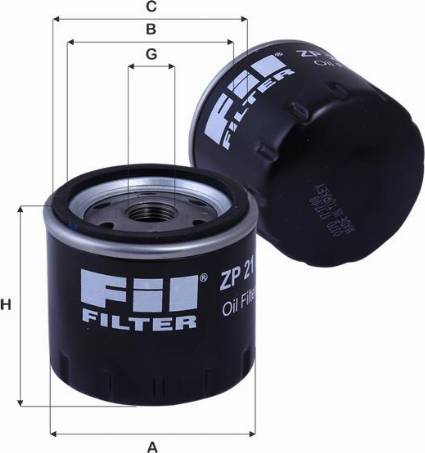 FIL Filter ZP 21 E - Масляный фильтр abcparts.ee