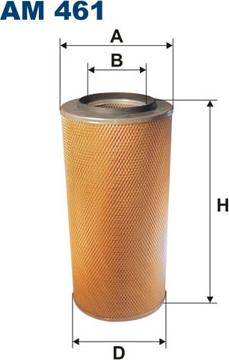 Filtron AM461 - Воздушный фильтр двигателя abcparts.ee