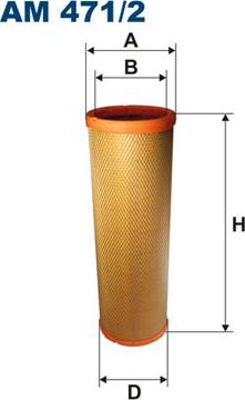 Filtron AM471/2 - Фильтр добавочного воздуха abcparts.ee