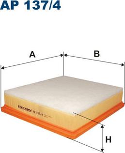 Filtron AP137/4 - Воздушный фильтр двигателя abcparts.ee