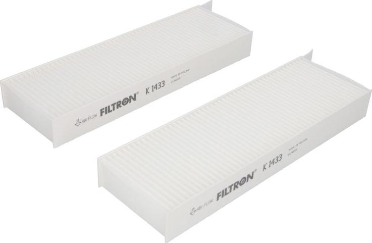 Filtron K 1433-2x - Фильтр воздуха в салоне abcparts.ee