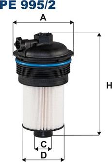 Filtron PE 995/2 - Топливный фильтр abcparts.ee