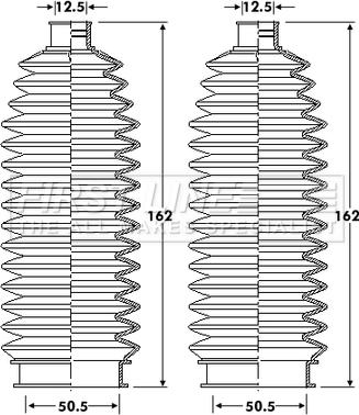 First Line FSG3410 - Комплект пыльника, рулевое управление abcparts.ee