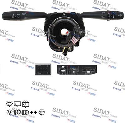 Fispa 431309 - Выключатель на рулевой колонке abcparts.ee