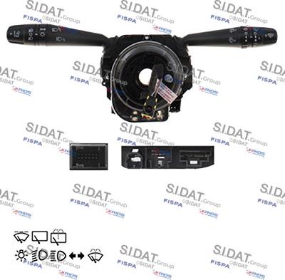 Fispa 431314 - Выключатель на рулевой колонке abcparts.ee