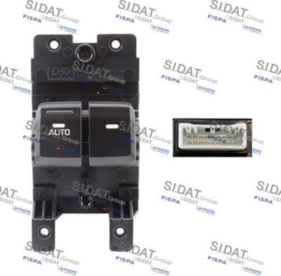 Fispa 5.145506A2 - Выключатель, стеклоподъемник abcparts.ee