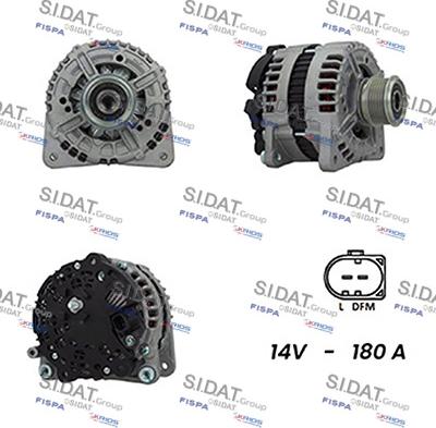 Fispa A12BH0185A2 - Генератор abcparts.ee