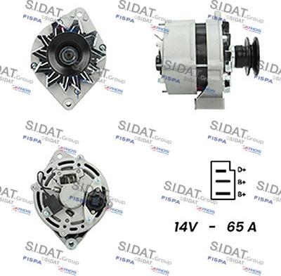 Fispa A12BH0394A2 - Генератор abcparts.ee