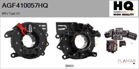 FLAMAR AGF410057HQ - Витая пружина, подушка безопасности abcparts.ee