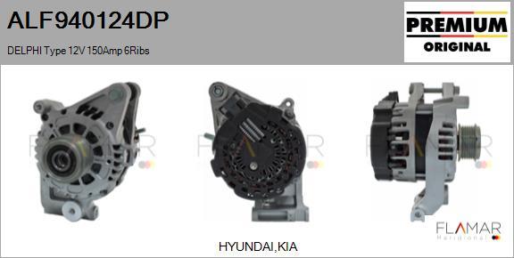 FLAMAR ALF940124DP - Генератор abcparts.ee