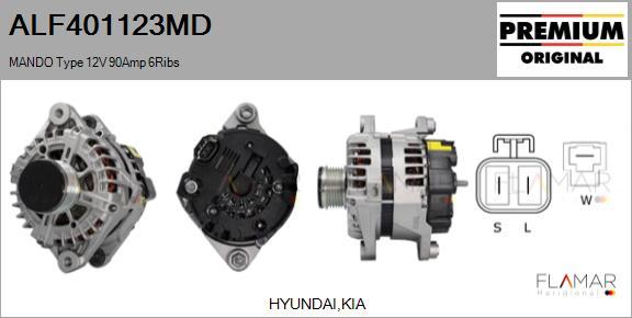 FLAMAR ALF401123MD - Генератор abcparts.ee