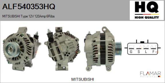 FLAMAR ALF540353HQ - Генератор abcparts.ee