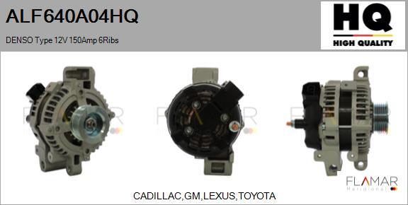 FLAMAR ALF640A04HQ - Генератор abcparts.ee
