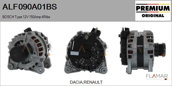FLAMAR ALF090A01BS - Генератор abcparts.ee