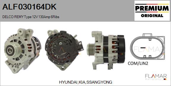 FLAMAR ALF030164DK - Генератор abcparts.ee