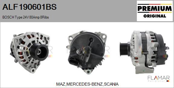 FLAMAR ALF190601BS - Генератор abcparts.ee