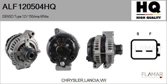 FLAMAR ALF120504HQ - Генератор abcparts.ee