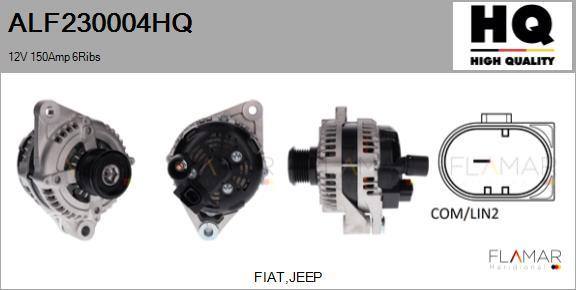 FLAMAR ALF230004HQ - Генератор abcparts.ee