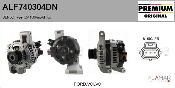 FLAMAR ALF740304DN - Генератор abcparts.ee