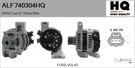FLAMAR ALF740304HQ - Генератор abcparts.ee