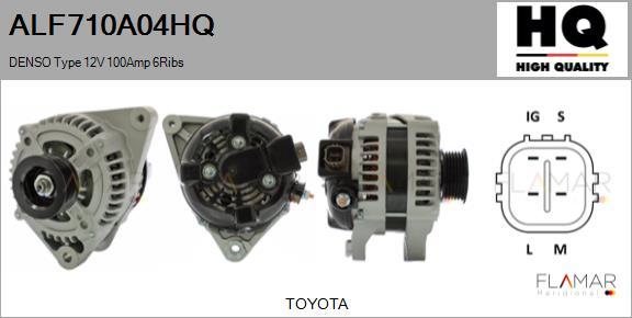 FLAMAR ALF710A04HQ - Генератор abcparts.ee