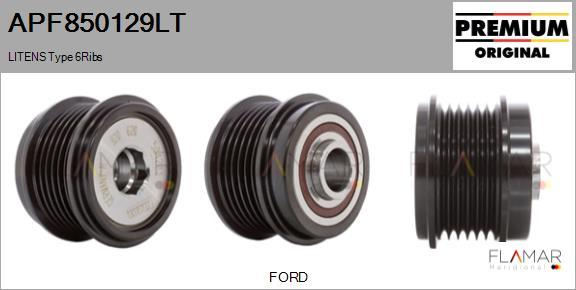 FLAMAR APF850129LT - Шкив генератора, муфта abcparts.ee