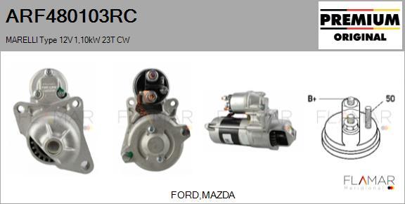 FLAMAR ARF480103RC - Стартер abcparts.ee