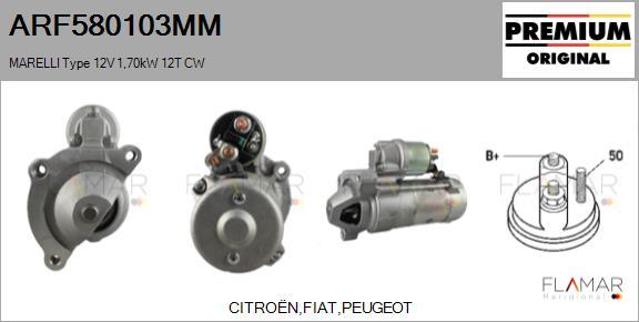 FLAMAR ARF580103MM - Стартер abcparts.ee