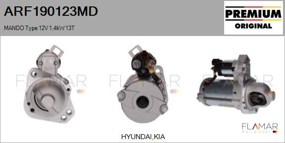 FLAMAR ARF190123MD - Стартер abcparts.ee