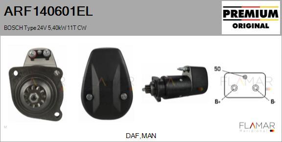 FLAMAR ARF140601EL - Стартер abcparts.ee