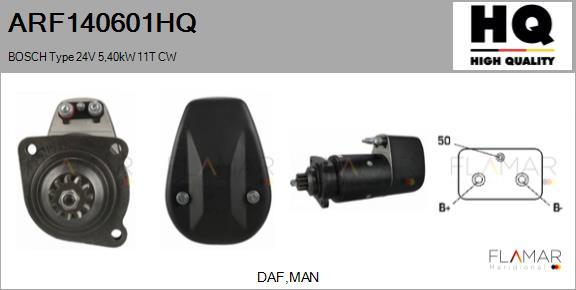FLAMAR ARF140601HQ - Стартер abcparts.ee