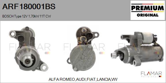 FLAMAR ARF180001BS - Стартер abcparts.ee