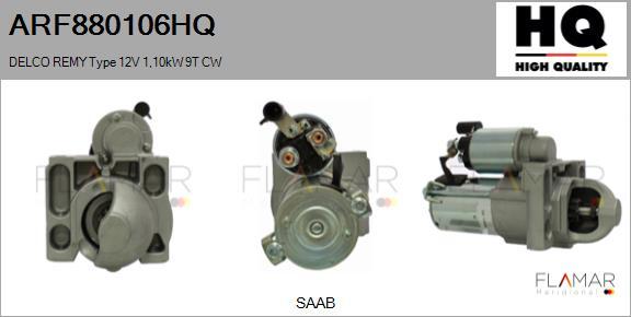 FLAMAR ARF880106HQ - Стартер abcparts.ee