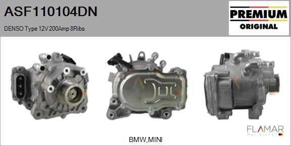 FLAMAR ASF110104DN - Пусковой генератор abcparts.ee