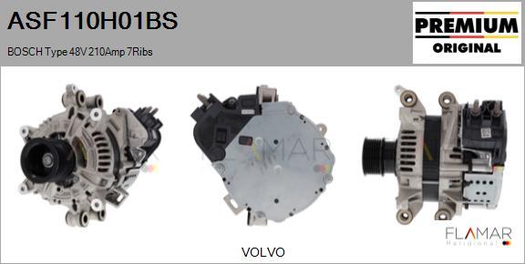 FLAMAR ASF110H01BS - Пусковой генератор abcparts.ee