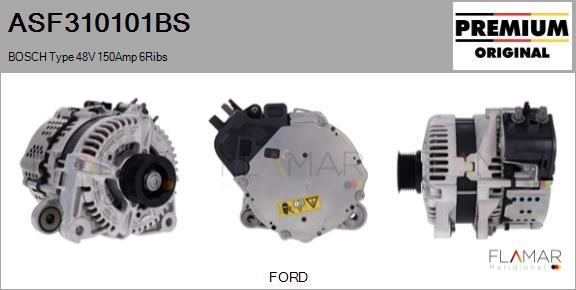 FLAMAR ASF310101BS - Пусковой генератор abcparts.ee