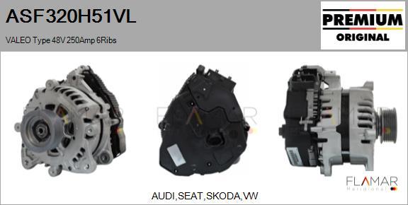 FLAMAR ASF320H51VL - Пусковой генератор abcparts.ee