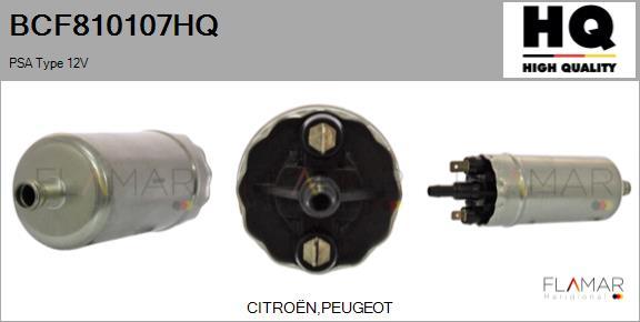 FLAMAR BCF810107HQ - Топливный насос abcparts.ee