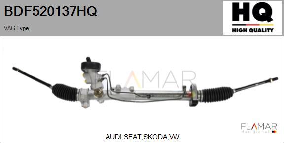 FLAMAR BDF520137HQ - Рулевой механизм, рейка abcparts.ee