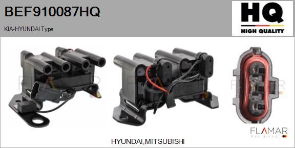 FLAMAR BEF910087HQ - Катушка зажигания abcparts.ee