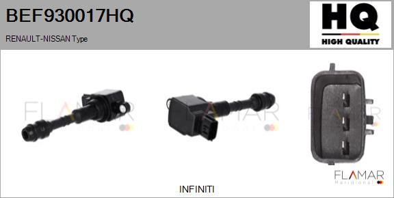 FLAMAR BEF930017HQ - Катушка зажигания abcparts.ee